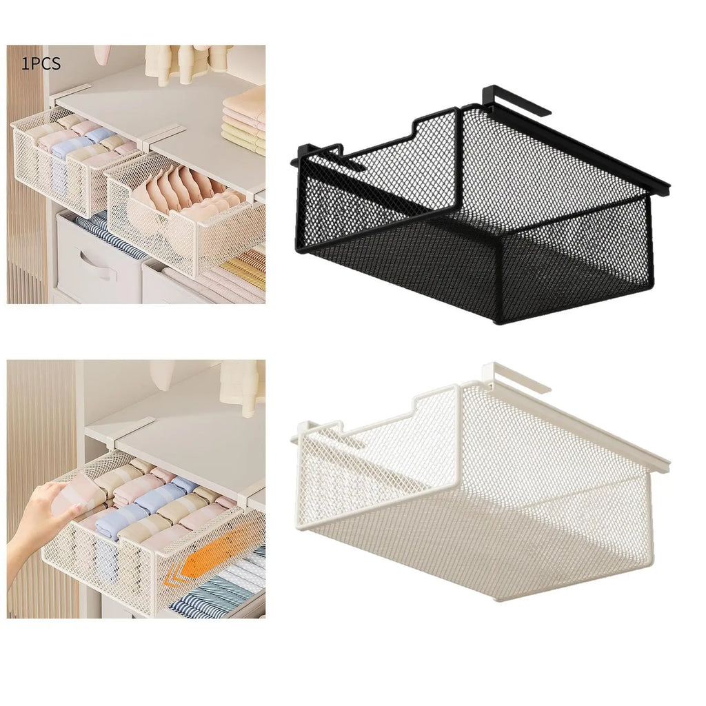 Underwear Organizer Clothing Easy Install Iron Cabinet Closet Storage Box for Cabinets Kitchen Laundry Room Cupboard Household Zpaxo