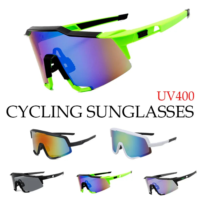 Men Women Sport Road Bike Sunglasses UV400 Rimless Cycling Glasses 2024 MTB Running Fishing Eyewear Male Bicycle Goggles Cyclist Zpaxo