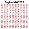 Waterproof Temporary Tattoos Soccer National Flag Series Designed