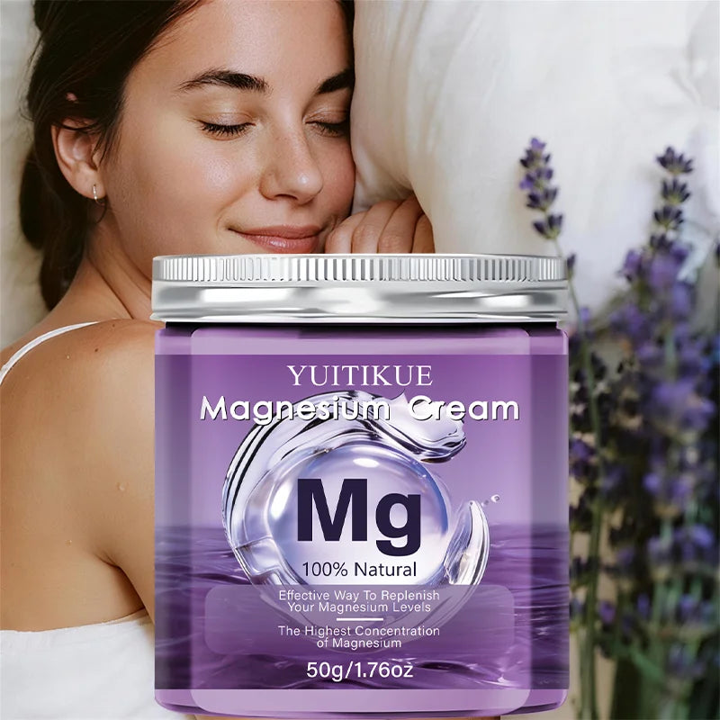 YUITIKUE Natural Magnesium Cream – Moisturizing Body Cream 50g Body Moisturizer Cream Zpaxo Default Title