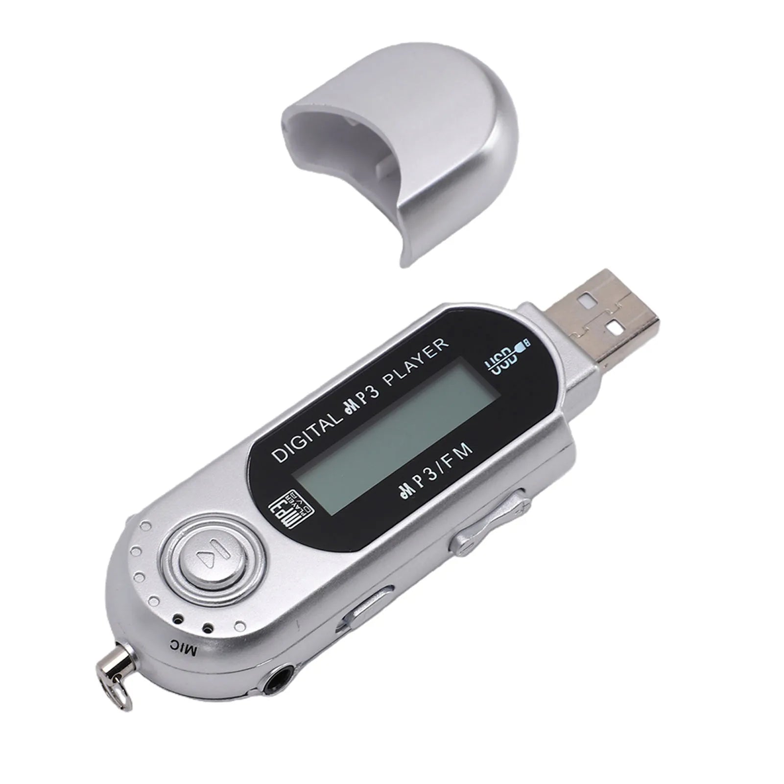 Portable Music Player USB 2 0 MP3 Retro Digital LCD Display Supports