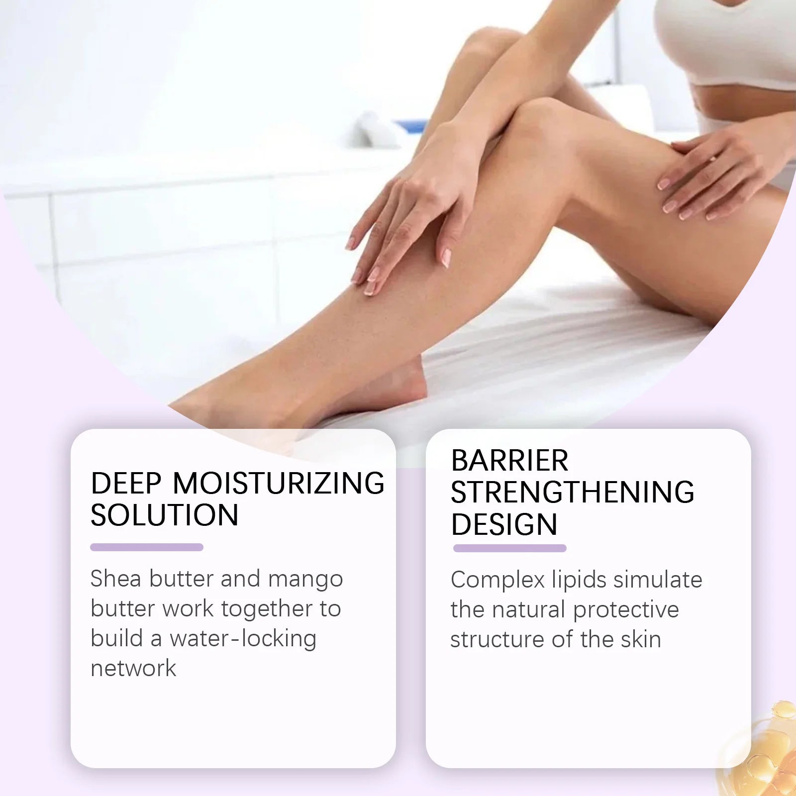 Shea Butter Moisturizer Cream – Deep Nourishing Body Milk Body Moisturizer Cream Zpaxo