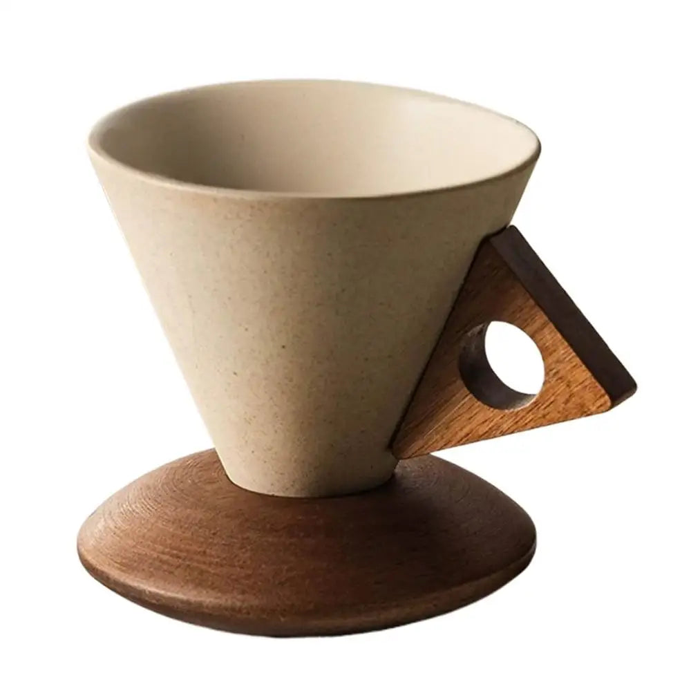 Cup Coffee Ceramic Tapered Ergonomic Drinking Mug Home Family Indoor Zpaxo A China Mainland
