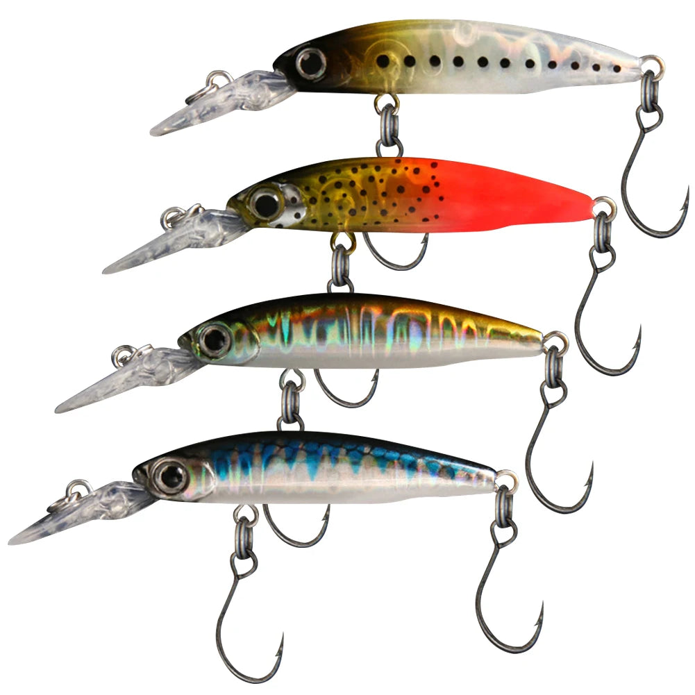 Sinking Crankbait Longtongue Plate Artificial Hard Bait Wobblers