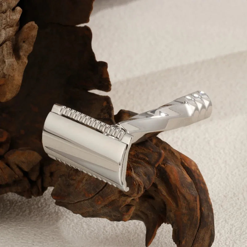 Yaqi Cerberus Stainless Steel Safety Razor | 0.65mm Blade Gap Safety Razor Zpaxo