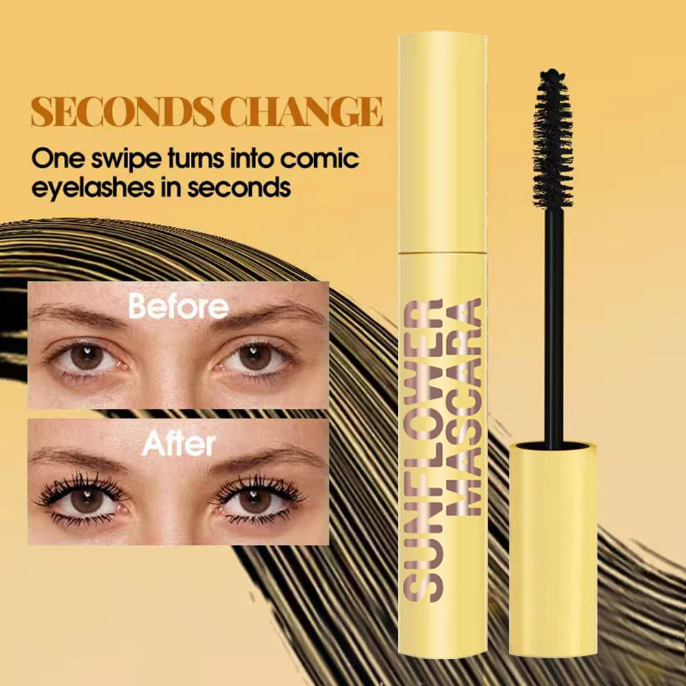 Christmas & Halloween Mascara, 4D Curling Volume, Waterproof, Smudge-Proof, Long-Lasting, Easy to Apply Zpaxo