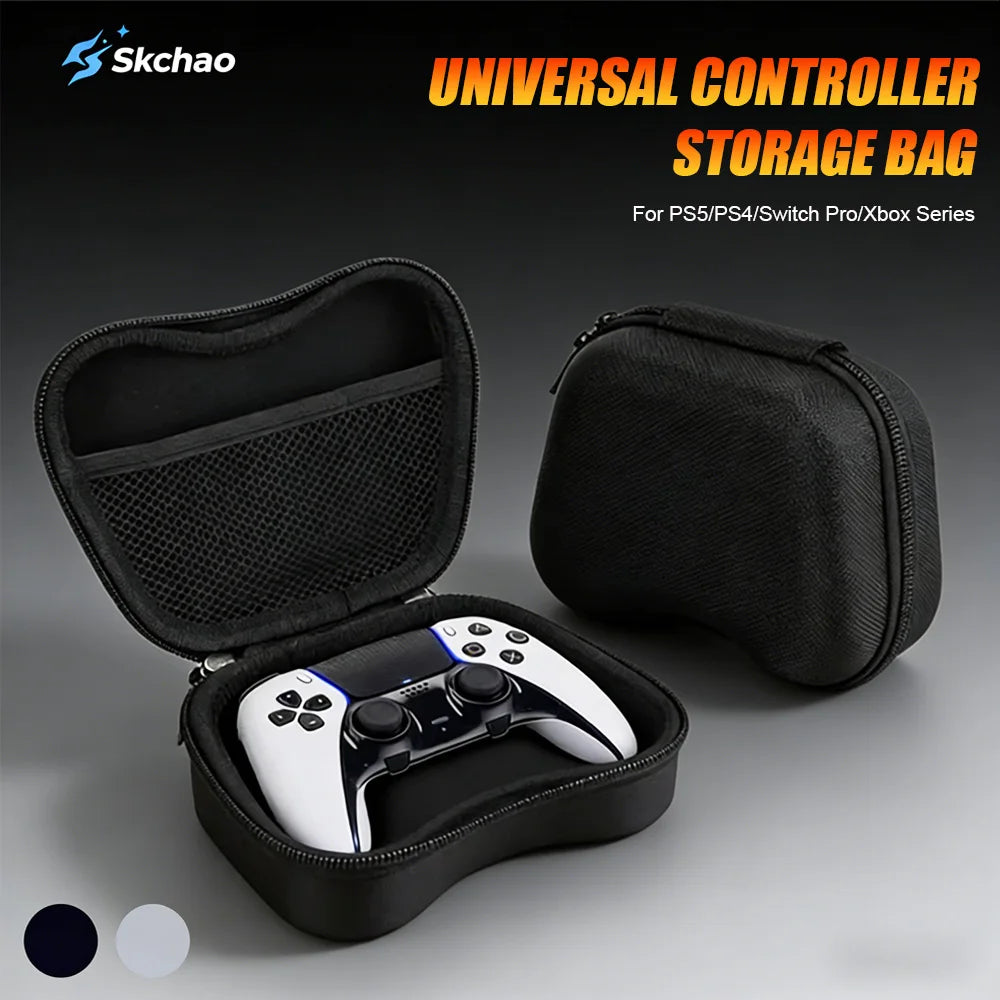 Multi-Purpose Game Controller EVA Storage Case for PS5/PS4/Xbox One/Switch Pro Lightweight Anti-Drop for Business Trips & Travel Zpaxo