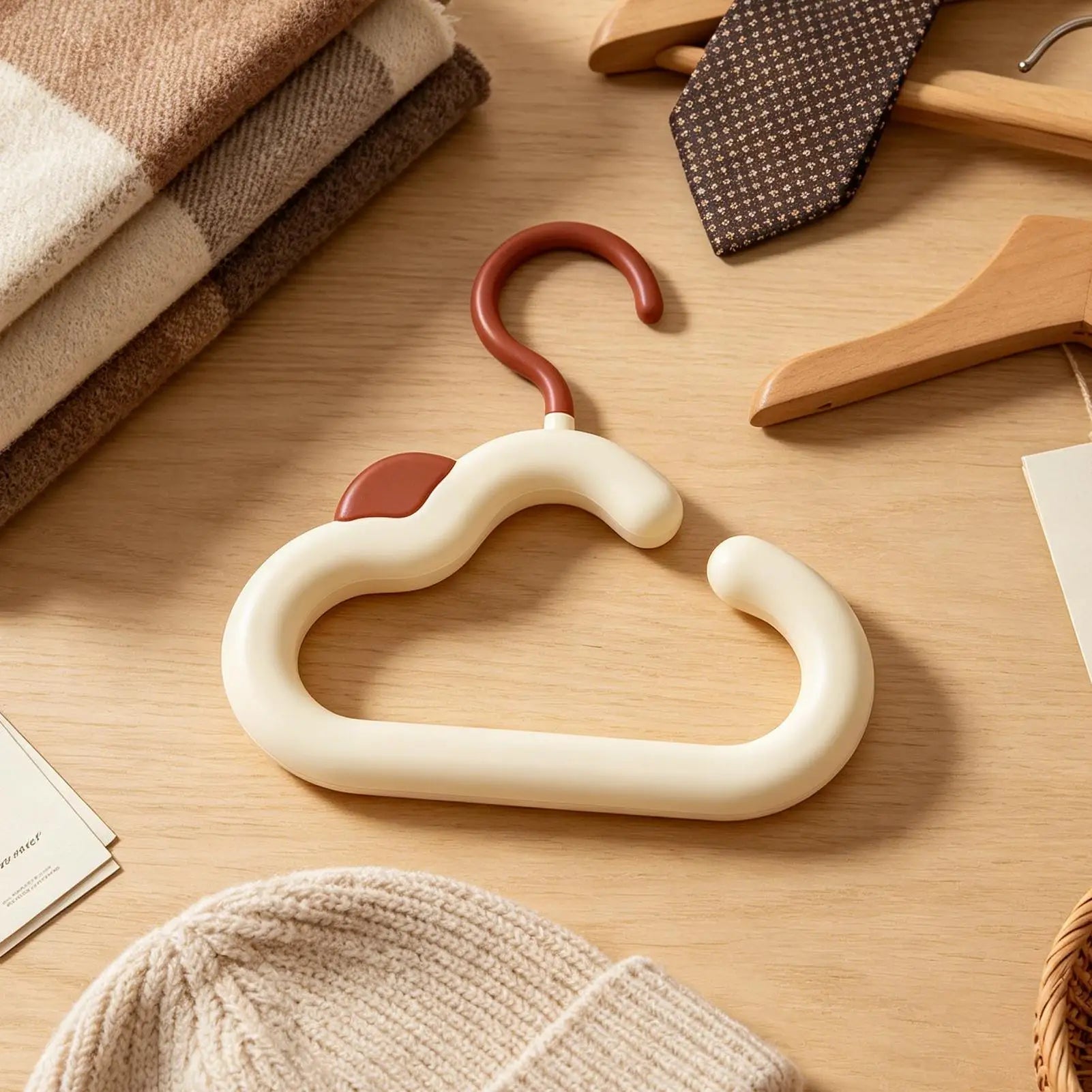 Hat Organizer Closet Cloud Shape 360 Rotation Wardrobe Scarf Rack
