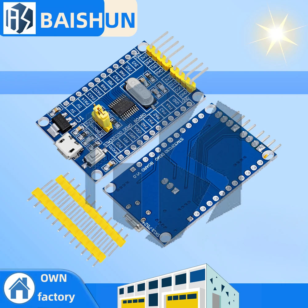 32-Bit ARM Cortex-M0 Development Board – STM32F030F4P6 Mini System 48MHz Zpaxo