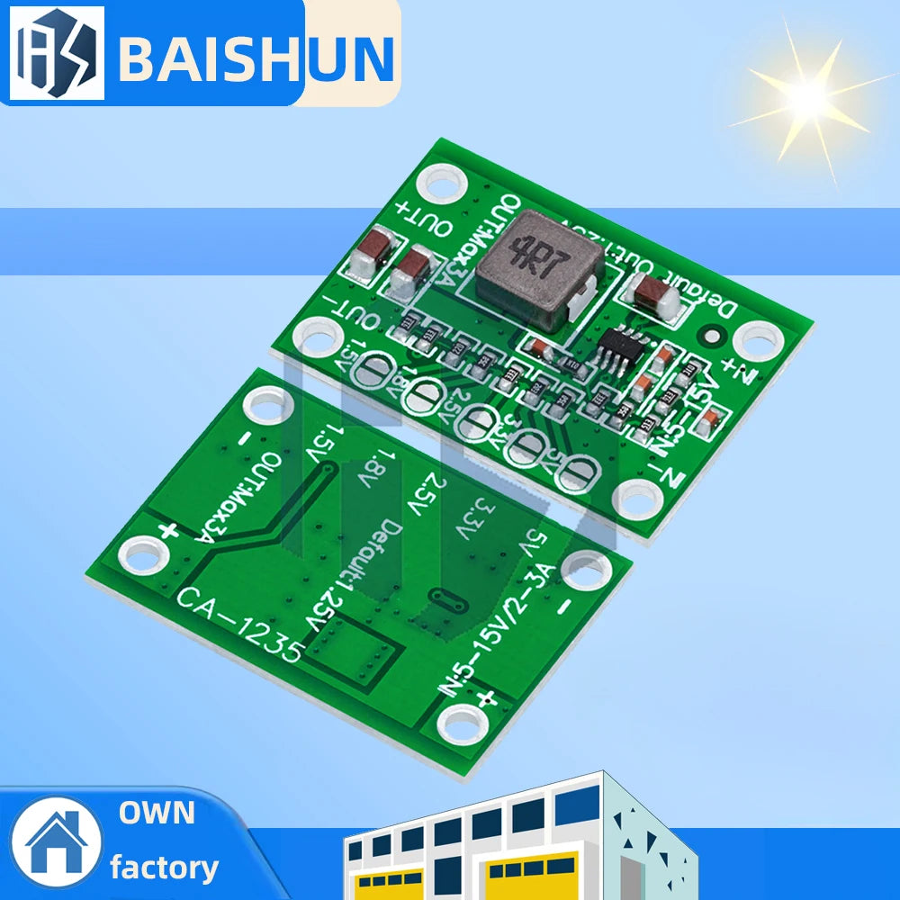 CA1235 Adjustable Power Module CA-1235 Buck 1 25V 5 8 2 3 5V Output Zpaxo