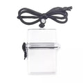 CMTransparent Storage Box Rope Waterproof Square Photocard Holder