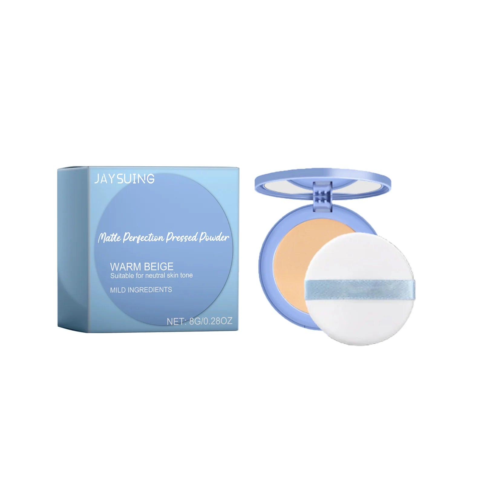 Jaysuing Lavender Setting Powder – Oil Control & Matte Finish Face Setting Powder Zpaxo Natural Skin Color