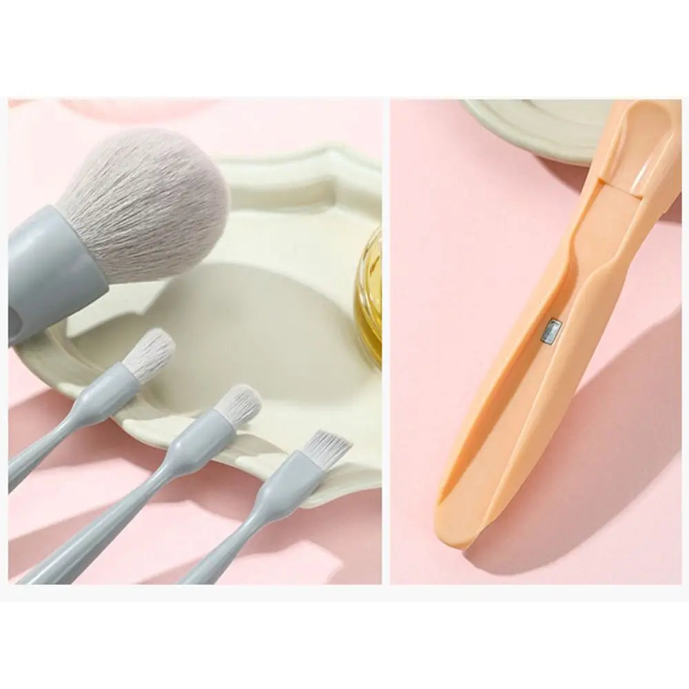 Magnetic 4-in-1 Transformable Brush Multi-purpose Cosmetic Beauty Makeup Brush Set Multifunctional High Coverage Zpaxo