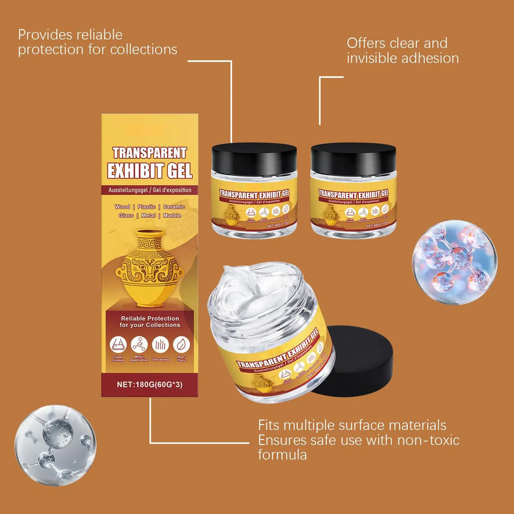 Transparent Museum Putty Gel Removable Adhesive Wall Decor Photos