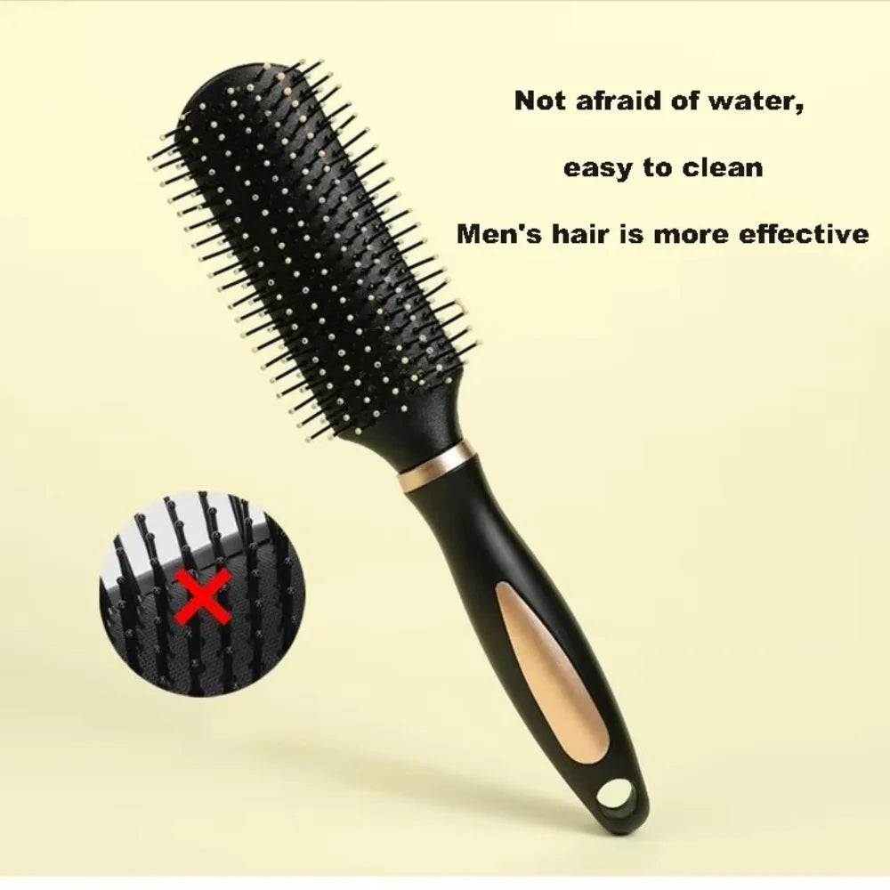 Professional Salon Straight Smooth Paddle Hair Brush Large Hairdressing All Hair Type Hairbrush Styling Comb for Women Men Zpaxo