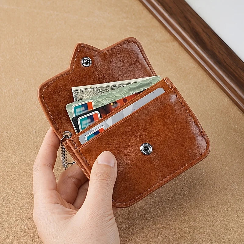 Heart-shaped Coin Purse Multiple Compartments Card Slots Portable
