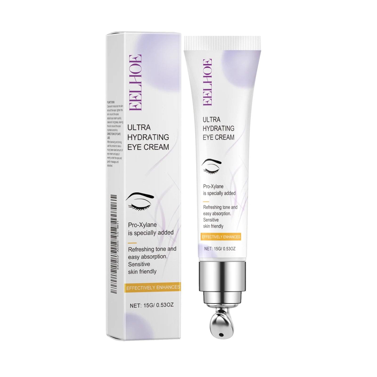 EELHOE Ultra Hydrating Eye Cream – Dark Circles & Wrinkles Eye Cream Zpaxo 15g Boxed