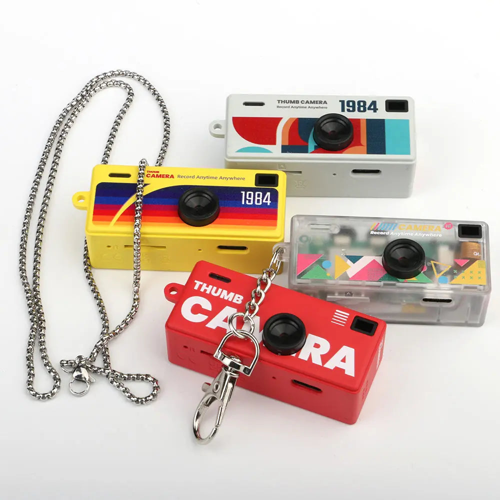 2026 G6 Thumb Camera 0.96inch Keychain Camera Student Party Outdoor Sports Camera Video Shooting Children Camera Video Recorder Zpaxo
