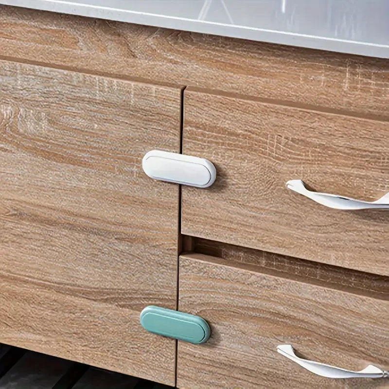 3 Child Safety Drawer Lock Invisible Magnetic Cabinet Prevent Baby