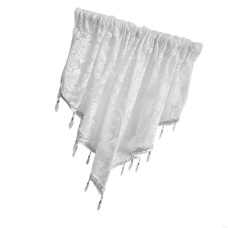 Machine Washable Lace Curtain Bedroom Office Quick Installation Long