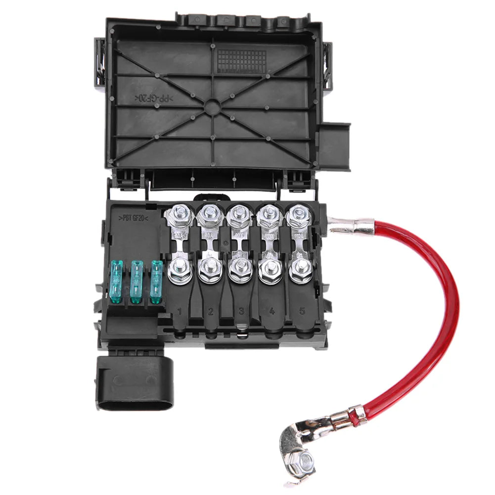 Car Accessories Battery Fuse Box Assembly for Golf 4 MK4 Bora A3 S3 Octavia Seat Leon Toledo 1J0937617D 1J0 937 550 A Zpaxo Default Title
