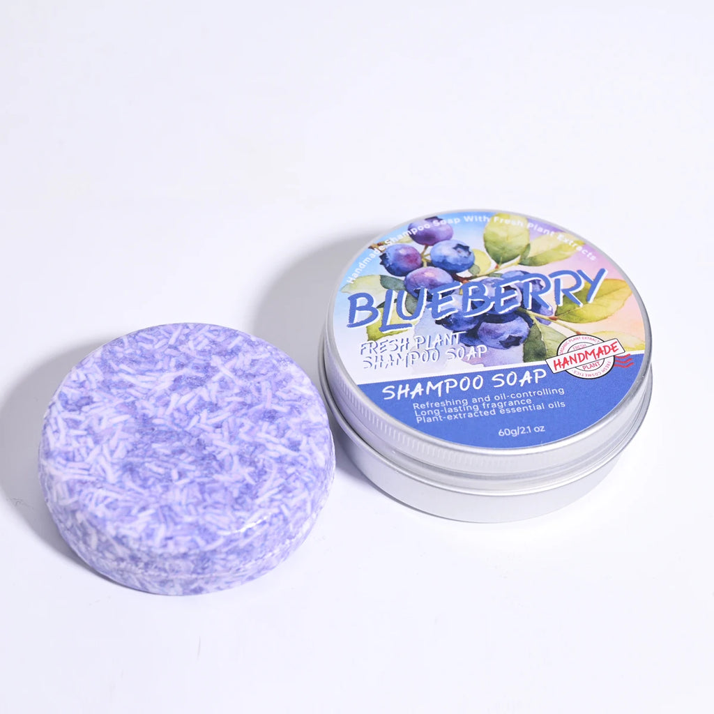 Cherry Glycerin Shampoo Bar – Silicone-Free Plant-Based 60g Solid Shampoo Bar Zpaxo