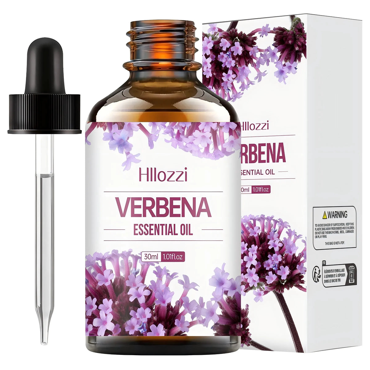 VERBENA ESSENTIAL OIL Perfume essential oils plant essential oils aromatherapy soap humidifier pure essential oils moisturizing Zpaxo 30ML VERBENA Other Flower