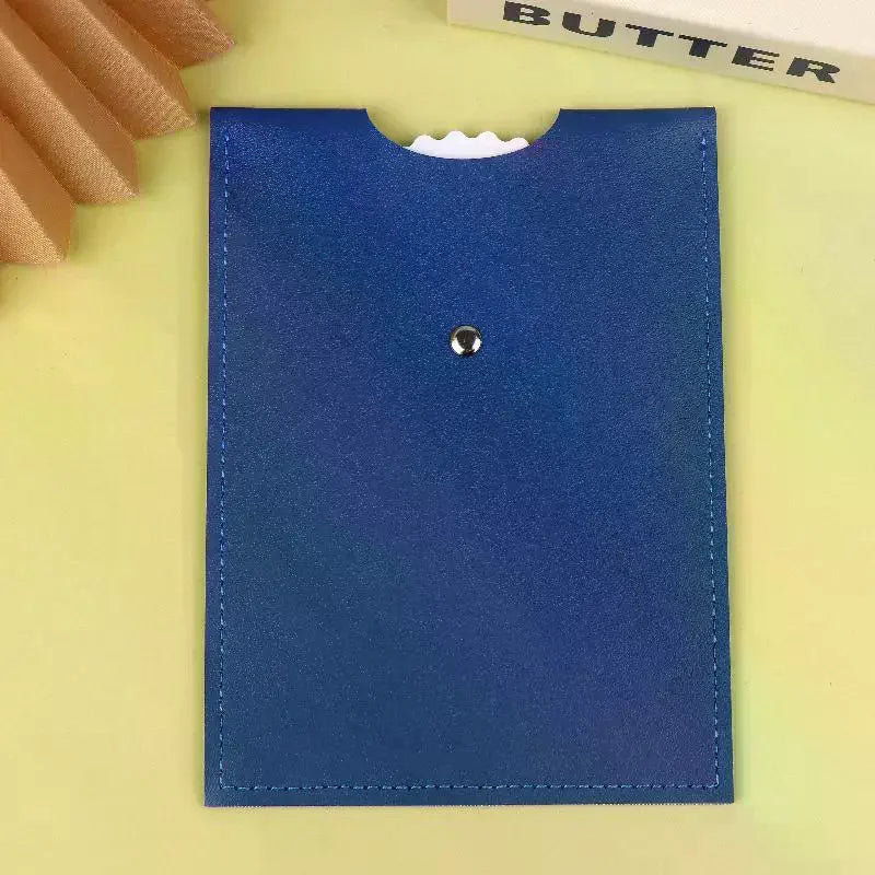 4-Language PU Leather Parking Disc – European Universal Fit