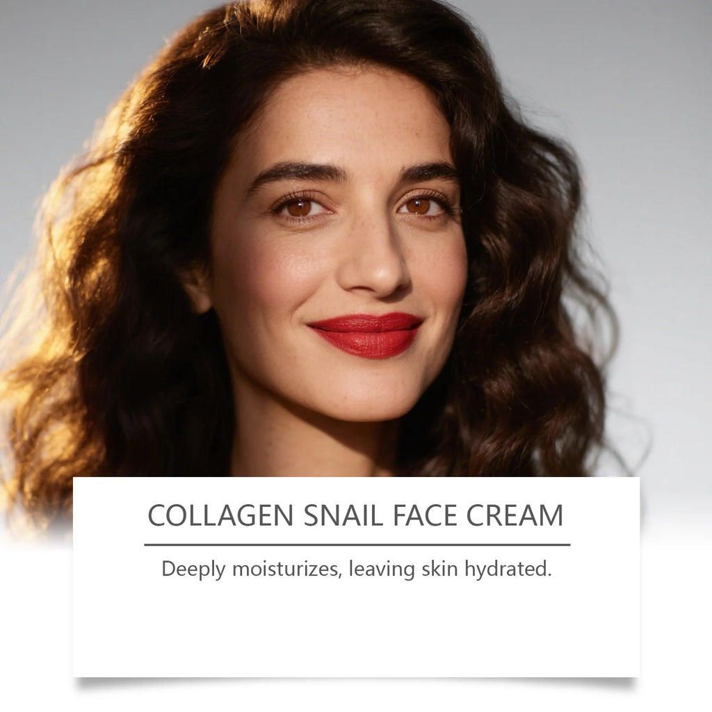 Hoygi Snail Mucin Collagen Cream – Anti-Wrinkle Firming Face Cream Face Moisturizer Cream Zpaxo