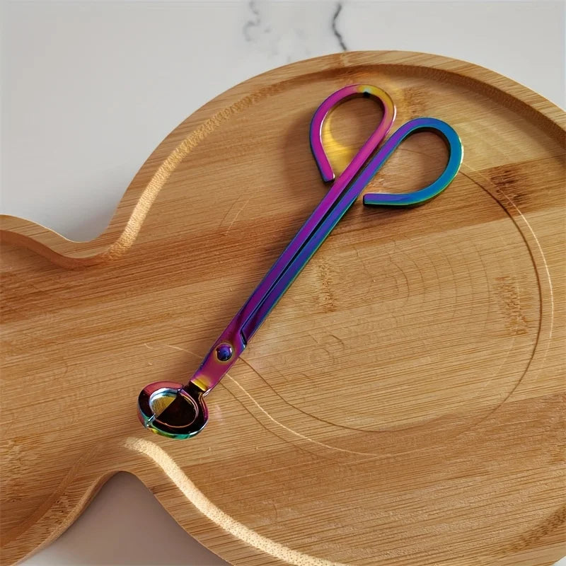 Stainless Steel Candlewick Trimmer - Safely Trim and Pinch Your Candlewick, Safely Remove Cutting Core Candle Tool Zpaxo Multi-Colored