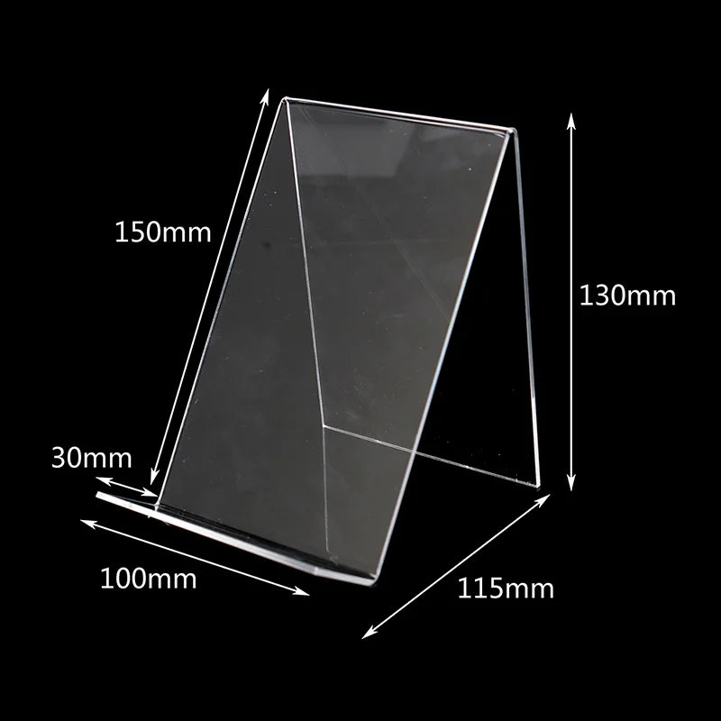 CM1pcs Clear Acrylic Display Book Stand Easel Holder Displaying