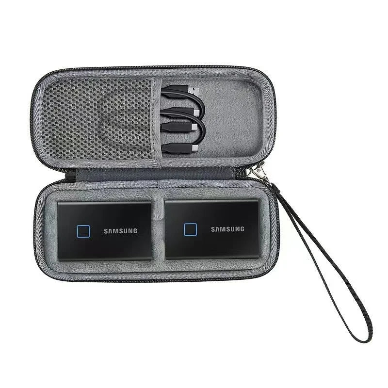 Newest Holds Hard EVA Travel Carry Case Samsung T7 Touch External Zpaxo