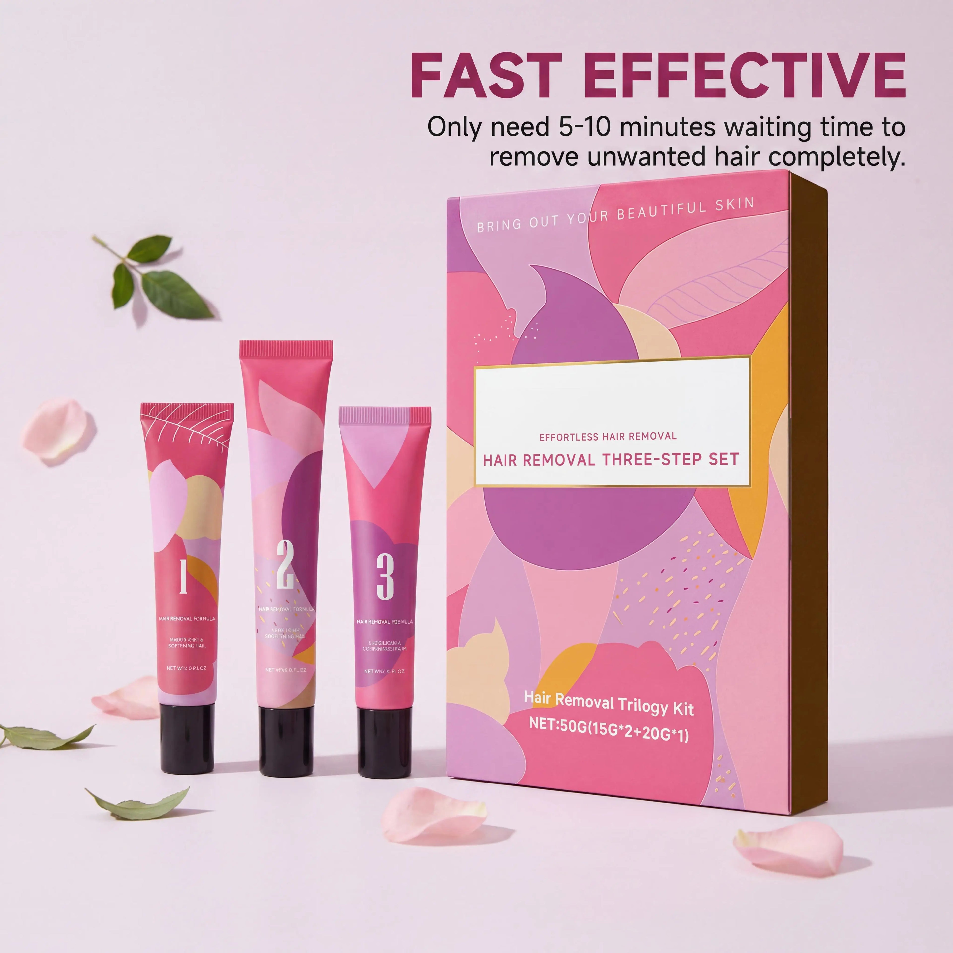 Painless Hair Removal Cream Kit for Face & Body | Zpaxo Hair Removal Cream Kit Zpaxo
