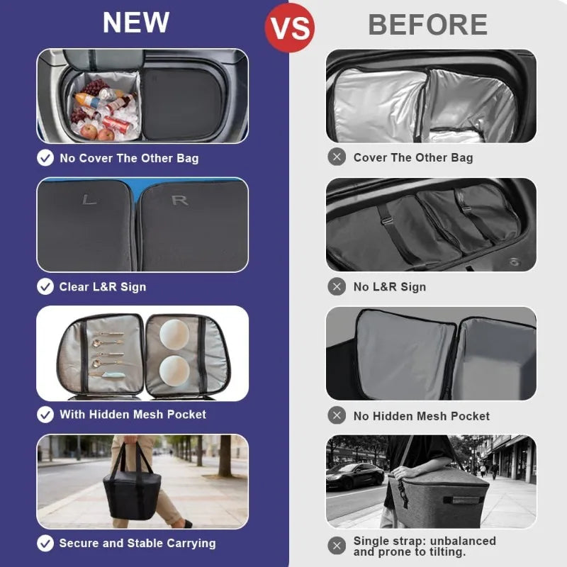 Insulated Frunk Cooler Bag for Tesla Model 3 & Model Y