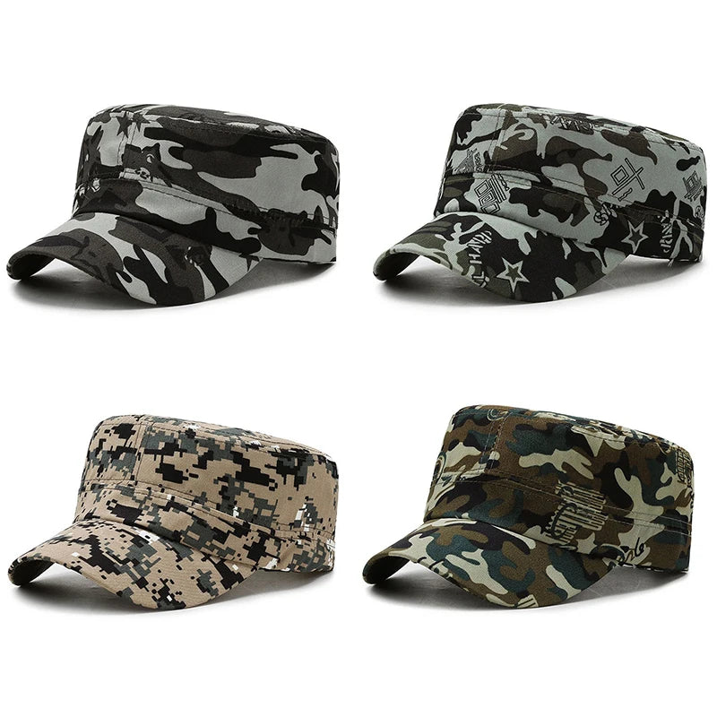 Adjustable Camouflage Tactical Caps Combat Paintball Baseball Hats