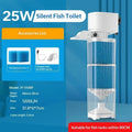 6 In1 Aquarium Filter Pump Fish Tank Submersible Silent Air Oxygen Aerator Filter Internal Water Pump Aquarium Wave Maker 220V Zpaxo 25W