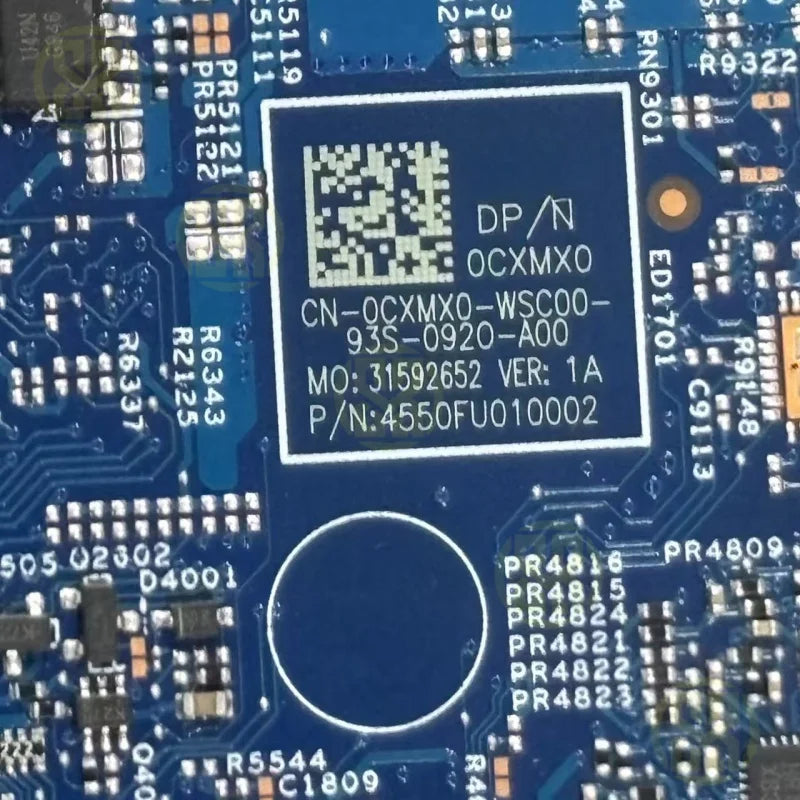 Dell Inspiron 15 5584 Laptop Motherboard 0CXMX0 CN-0CXMX0 CPU