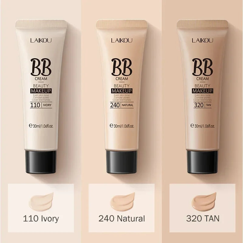 BB Cream Base Makeup Long Lasting Waterproof Brighten Skin Tone Cover