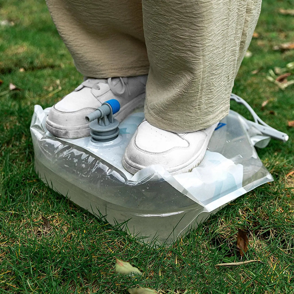 Foldable Water Bag Portable Camping Container Spigot Leak Proof