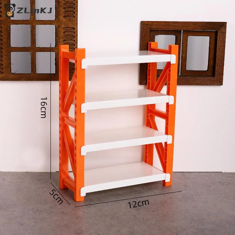 1 12 Scale Dollhouse Simulation Storage Shelves Warehouse Racks Model Zpaxo
