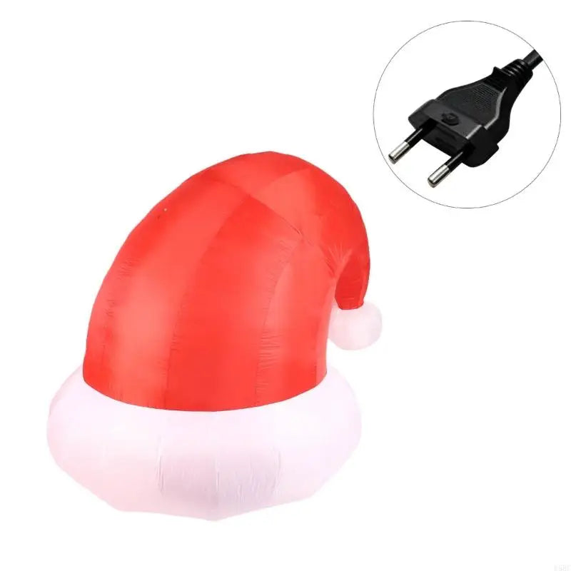 Tall 2 5m Inflatable Christmas Hat Home Store Decorations Secure