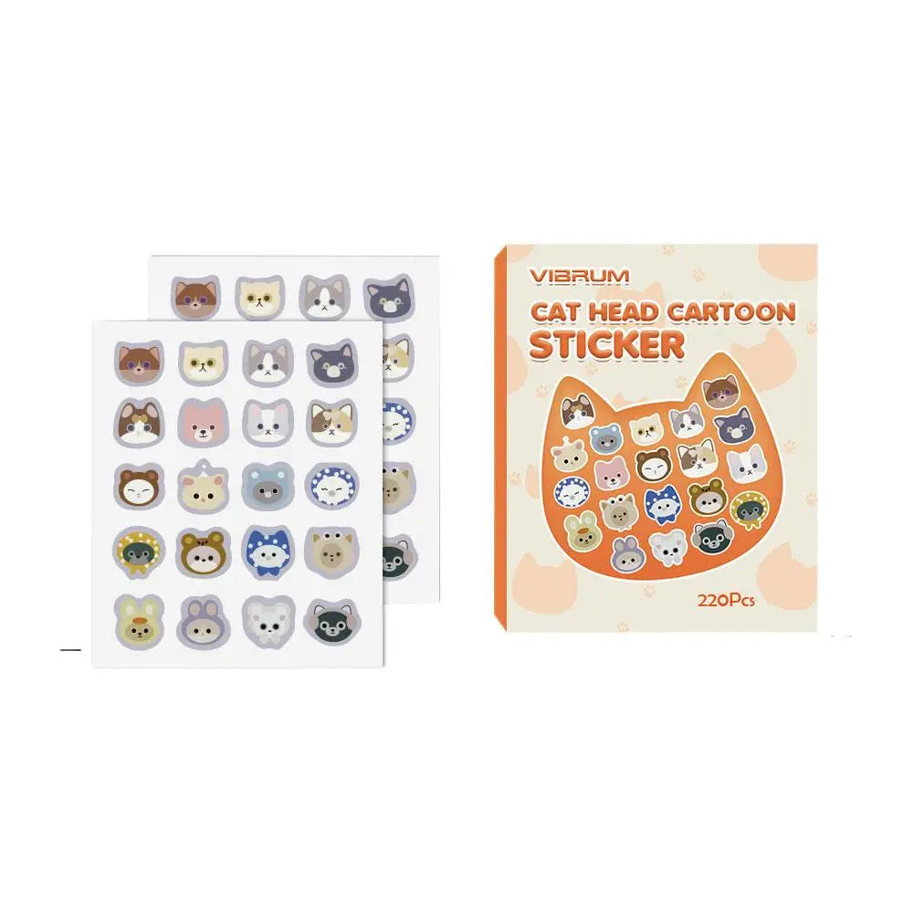 220-Piece Cute Cat Hydrocolloid Pimple Patches | Acne Spot Treatment Acne Pimple Patches Zpaxo YELLOW