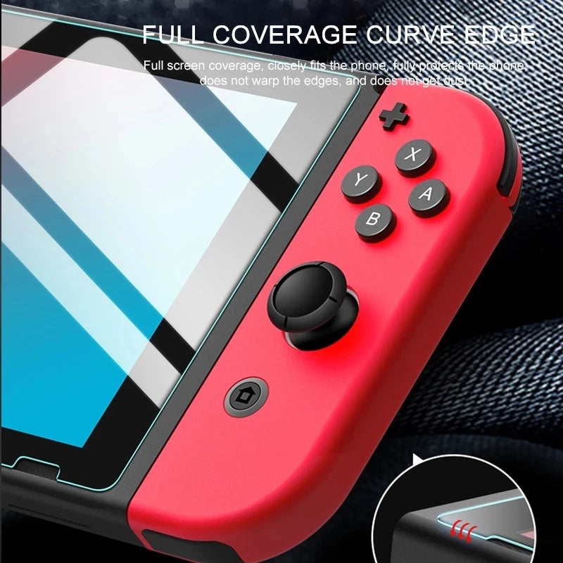 3PCS Tempered Glass Screen Protector For Nintendo Switch NS /OLED Screen Protector Film For Switch Lite Game Console Accessories Zpaxo