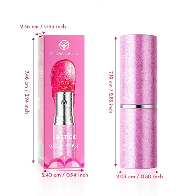 6 Colors Bold & Intense Glitter Shiny Metallic Lipstick Pearlescent Lip Tint Long Lasting Lip Senior Matte Lip Makeup Gifts Zpaxo