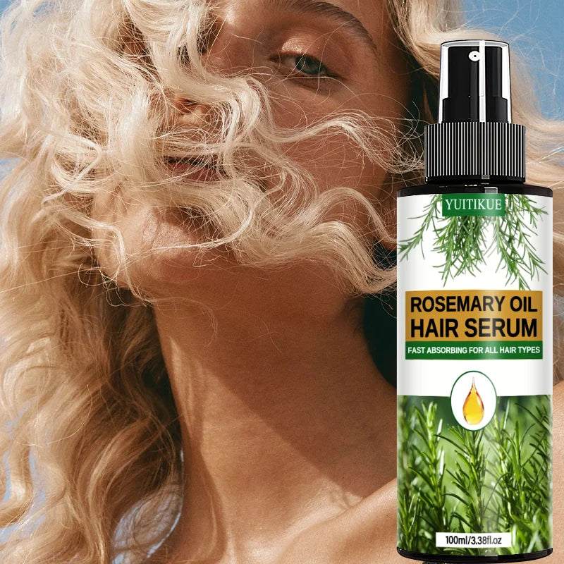YUITIKUE Rosemary Hair Serum Spray – Frizz Control & Hydration Hair Serum Spray Zpaxo