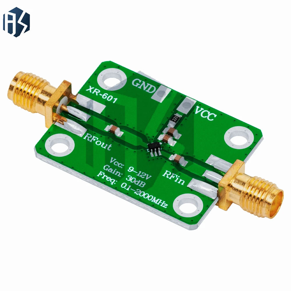 0 1MHz 2GHz Ultra-wideband RF LNA Development Board 30dB Low-noise Zpaxo