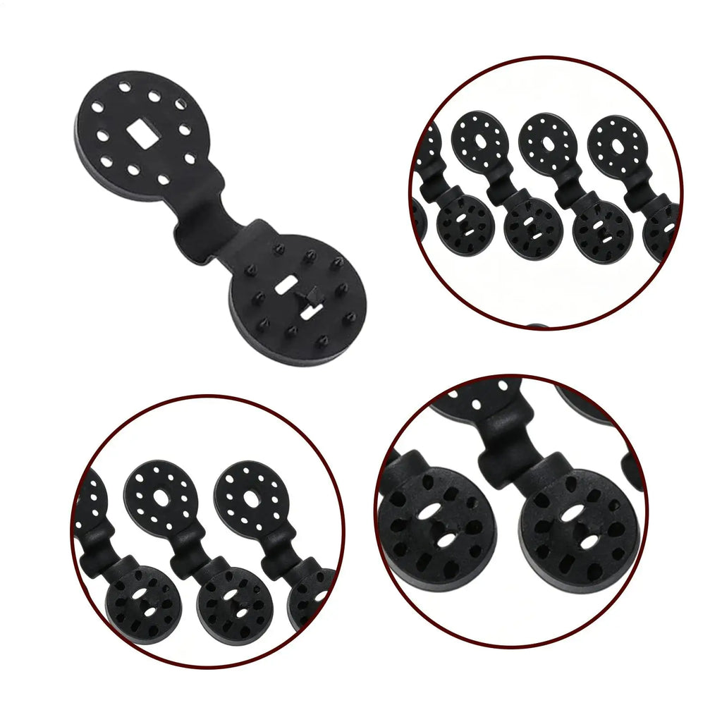 Garden Tarp Clips 100 Pieces Thicken UV Resistant Awning Clamp Grip Tarp Clips For Gardening Greenhouse Orchard Backyard Porch Zpaxo