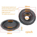 8 10 12 Soft Cone Big Surround Speaker Voice Coil Enhance Car Stereo