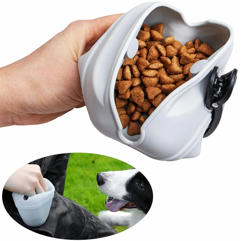 Dog Training Waist Bag Pet Portable Training Pouch Dog Snack Prizes Treat Bag Pet Treat Pouch Delicious Bag Dog Zpaxo