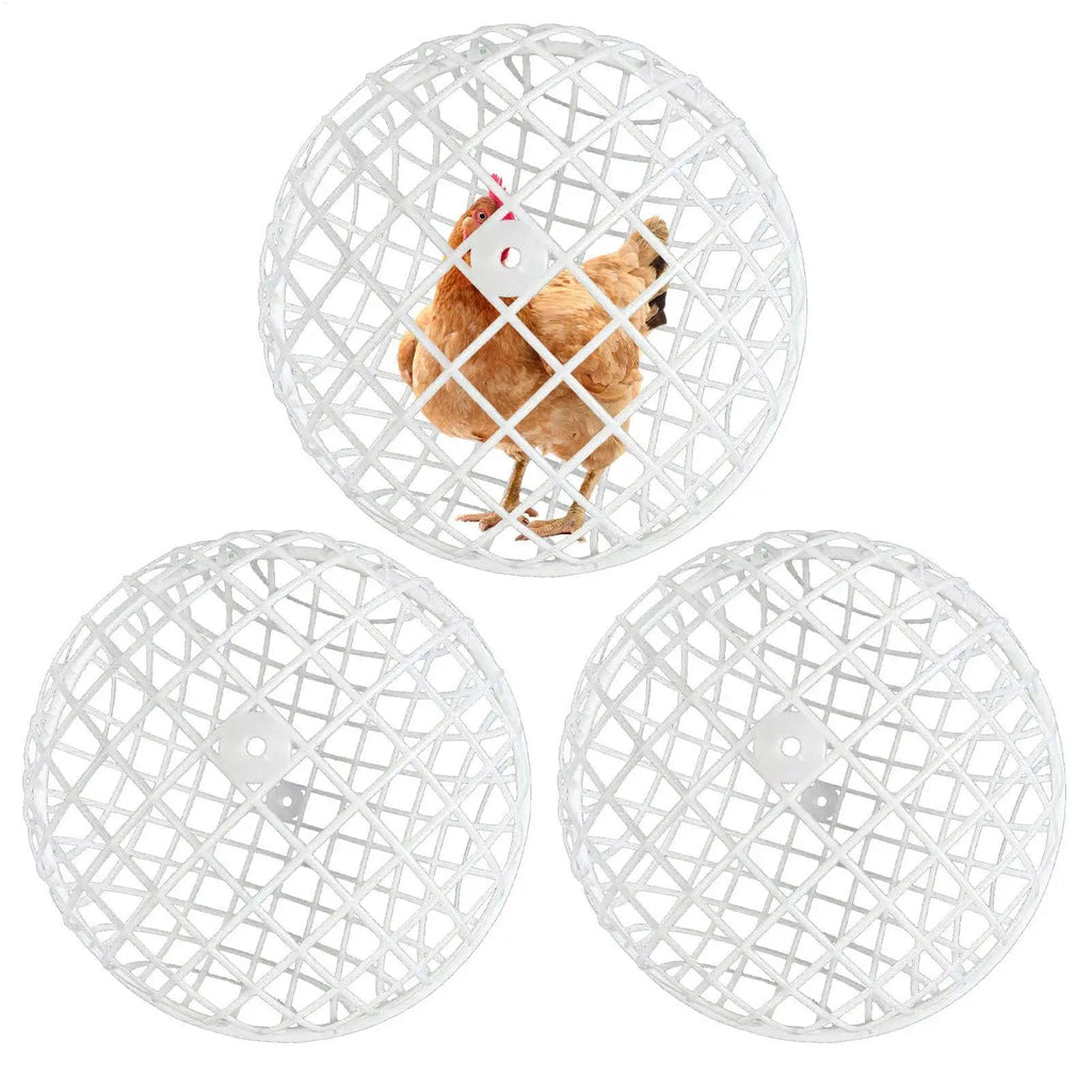 Spherical Chicken Ball Cage Outdoor Rolling Exercise Pen Safe Range